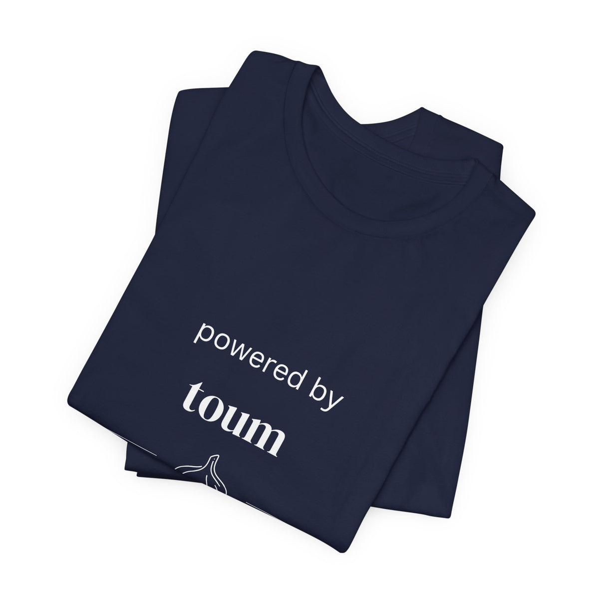Powered by Toum – Funny Lebanese Garlic T-Shirt  | Lebanese Unisex Tee